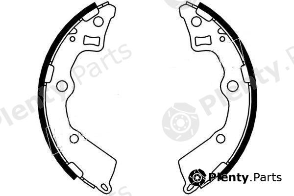  NiBK part FN0618 Brake Shoe Set
