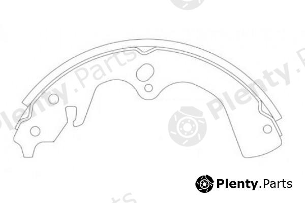  NiBK part FN11907 Brake Shoe Set