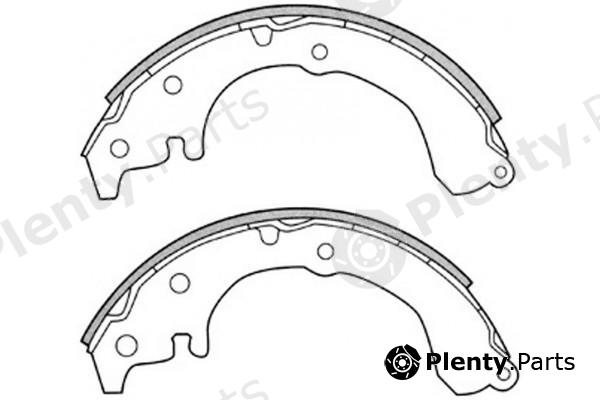  NiBK part FN2289 Brake Shoe Set
