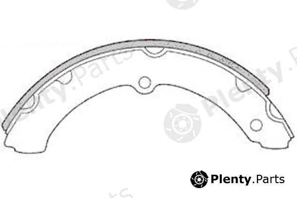  NiBK part FN2295 Brake Shoe Set