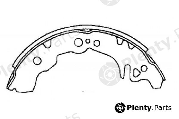  NiBK part FN2397 Brake Shoe Set