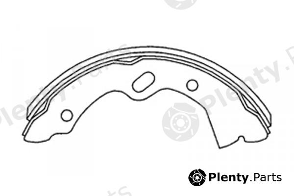  NiBK part FN3420 Brake Shoe Set