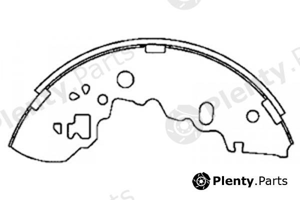  NiBK part FN3425 Brake Shoe Set