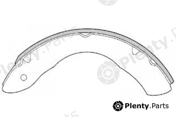  NiBK part FN4402 Brake Shoe Set