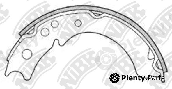  NiBK part FN4404 Brake Shoe Set, parking brake