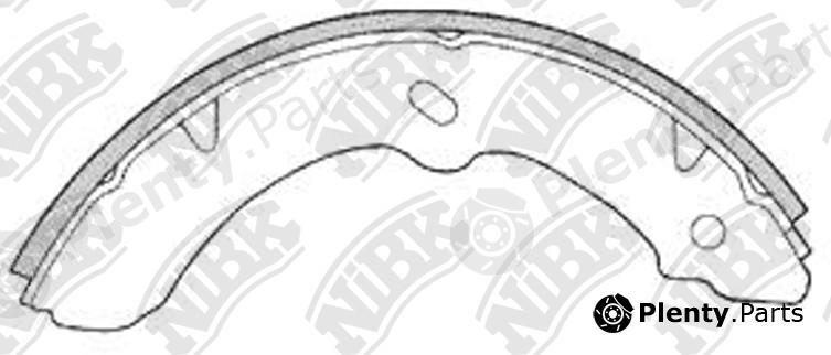  NiBK part FN4460 Brake Shoe Set
