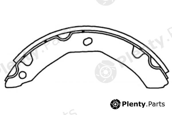  NiBK part FN4465 Brake Shoe Set