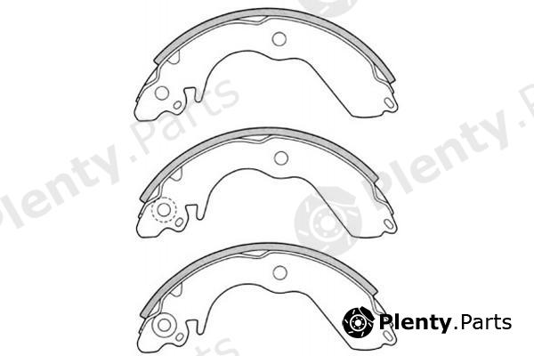  NiBK part FN6712 Brake Shoe Set