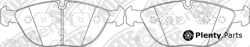  NiBK part PN0102 Brake Pad Set, disc brake