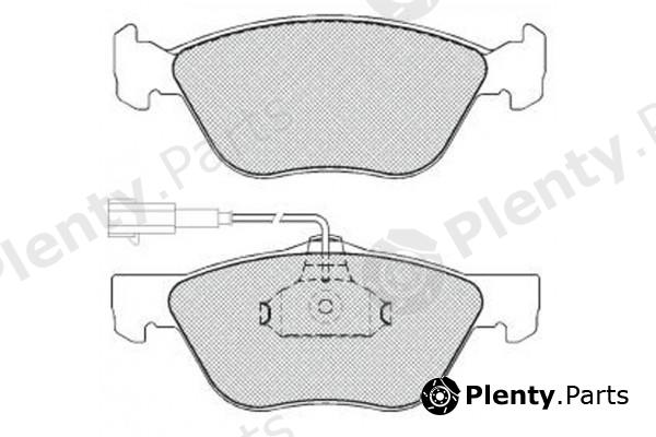  NiBK part PN0130W Brake Pad Set, disc brake