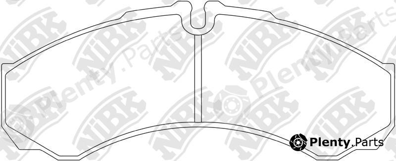  NiBK part PN0177 Brake Pad Set, disc brake