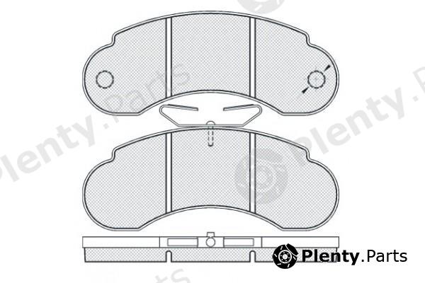  NiBK part PN0271 Brake Pad Set, disc brake