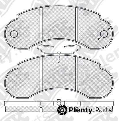  NiBK part PN0271 Brake Pad Set, disc brake