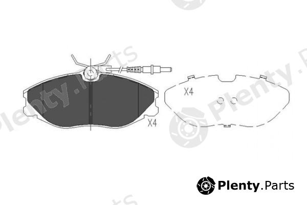  NiBK part PN0303W Brake Pad Set, disc brake