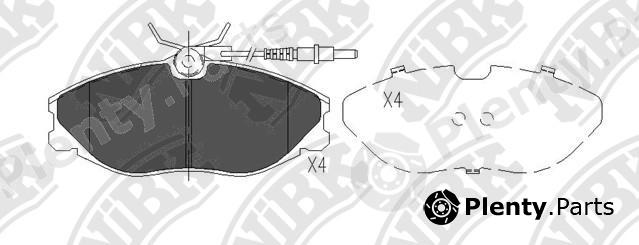  NiBK part PN0303W Brake Pad Set, disc brake