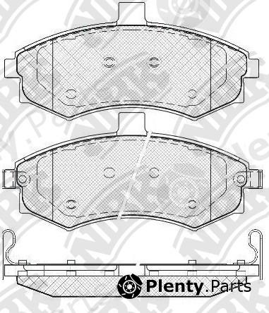  NiBK part PN0788 Brake Pad Set, disc brake