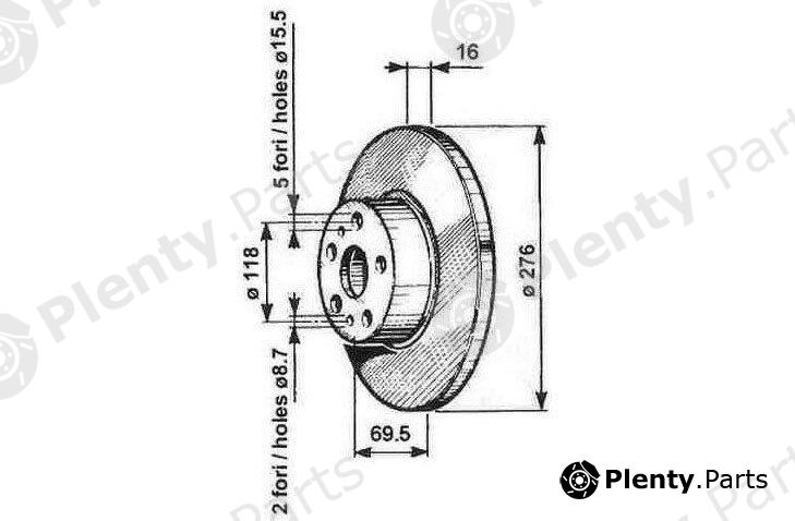  ERREVI part 713670 Replacement part