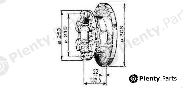  ERREVI part 713673 Replacement part