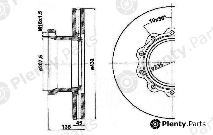  ERREVI part 713693 Replacement part