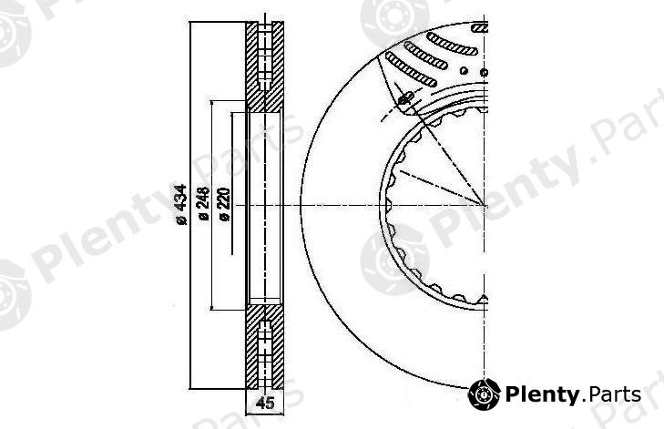  ERREVI part 713733 Replacement part