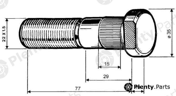  ERREVI part 729376 Replacement part