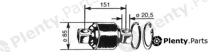  ERREVI part 730201 Replacement part