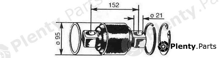  ERREVI part 730202 Replacement part