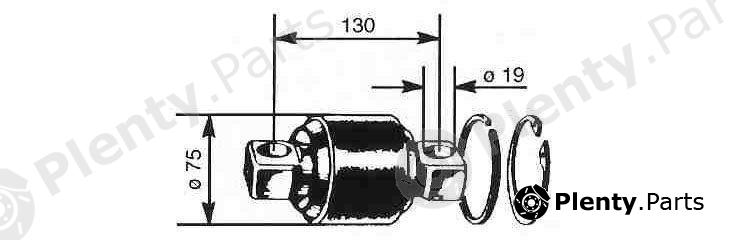  ERREVI part 730218 Replacement part