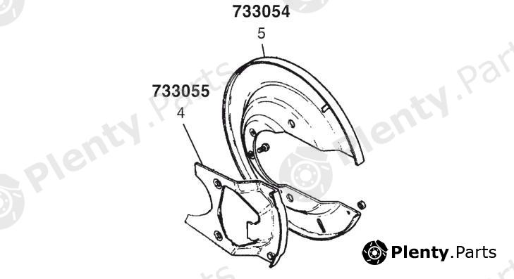  ERREVI part 733054 Replacement part
