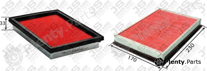  JS ASAKASHI part A-202J (A202J) Replacement part