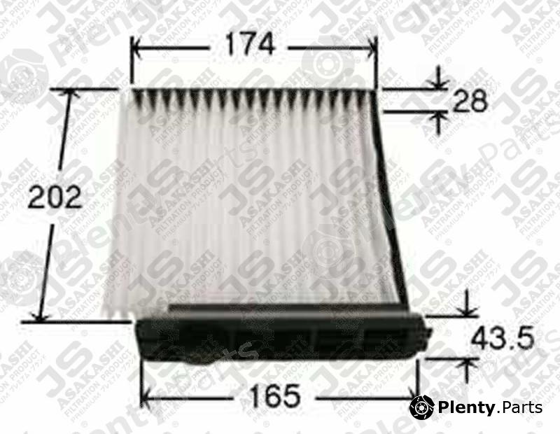  JS ASAKASHI part AC208J Replacement part