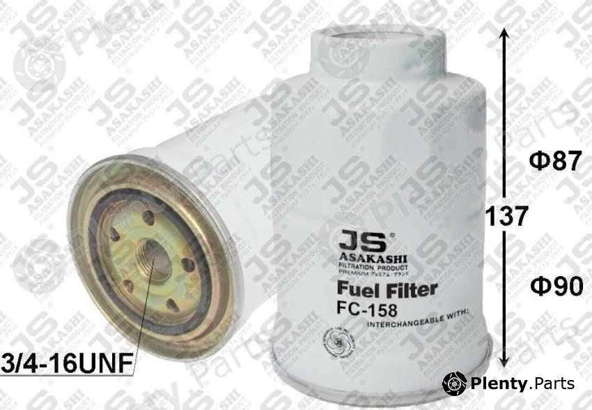  JS ASAKASHI part FC158J Replacement part