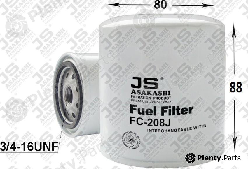  JS ASAKASHI part FC208J Replacement part