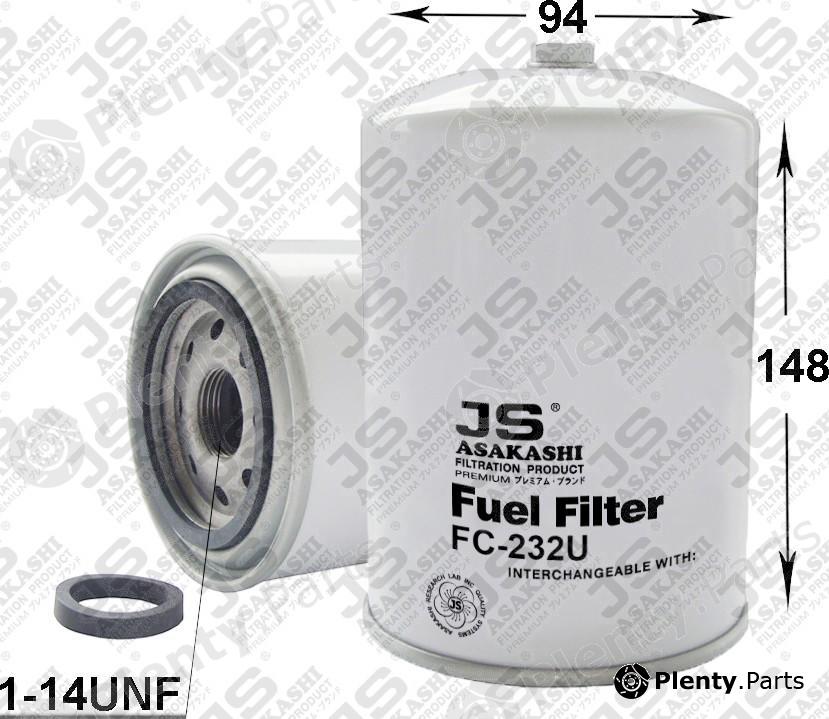  JS ASAKASHI part FC232U Replacement part
