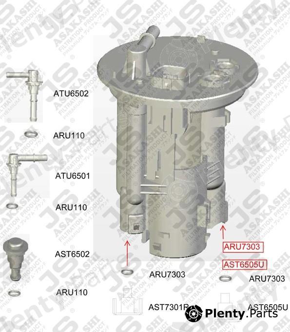  JS ASAKASHI part FS6505U Replacement part