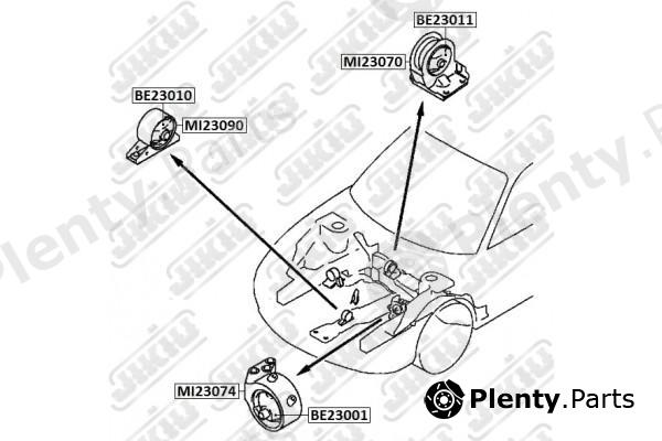  JIKIU part BE23001 Replacement part