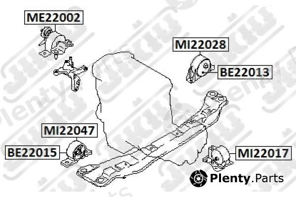  JIKIU part MI22028 Replacement part