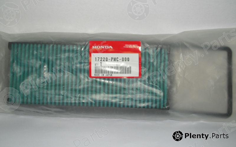 Genuine HONDA part 17220PWC000 Air Filter