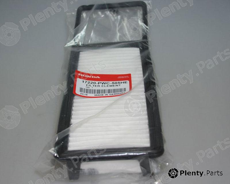 Genuine HONDA part 17220PWC505HE Air Filter