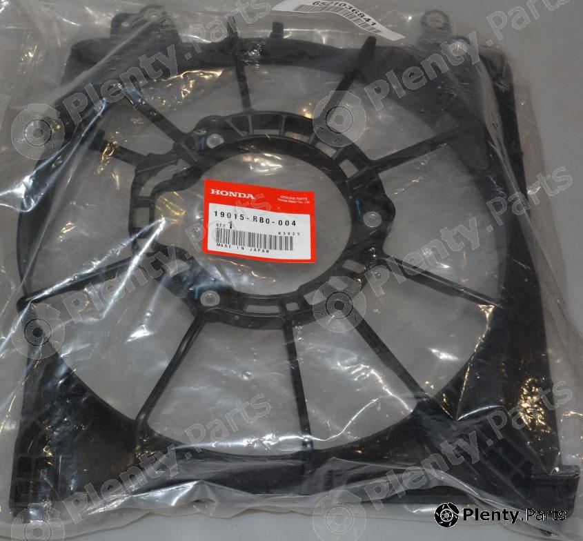 Genuine HONDA part 19015RB0004 Fan, radiator