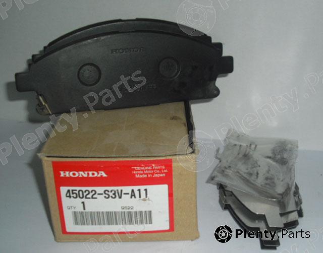Genuine HONDA part 45022S3VA11 Brake Pad Set, disc brake