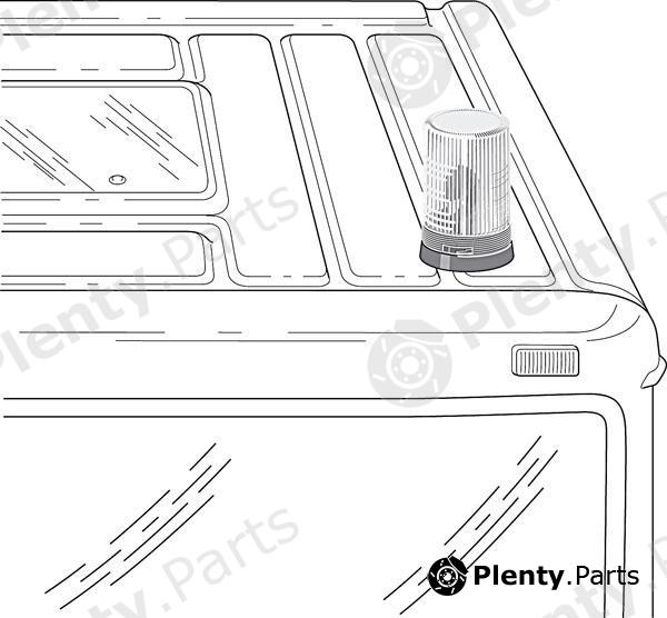 Genuine DAF part 0837226 Replacement part