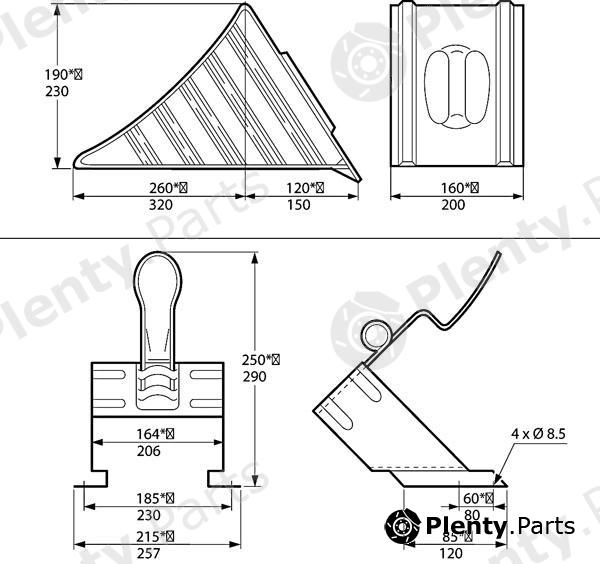 Genuine DAF part 1324510 Replacement part