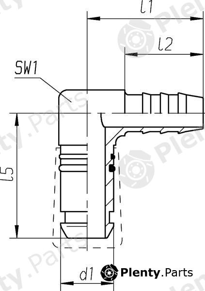 Genuine DAF part 1325776 Replacement part