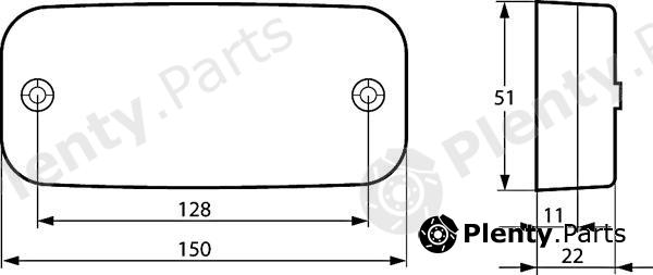 Genuine DAF part 1350428 Replacement part