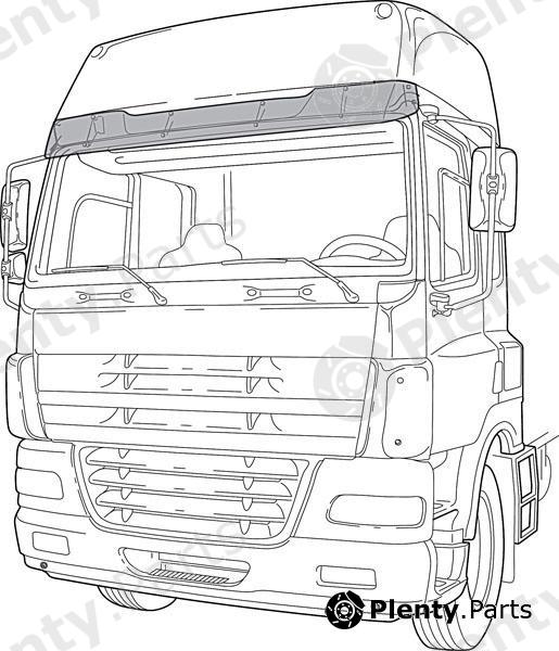 Genuine DAF part 1371875 Replacement part