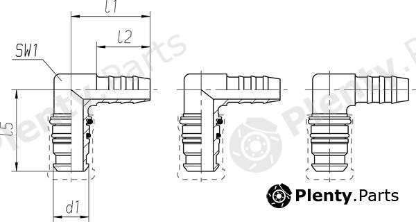 Genuine DAF part 1377750 Replacement part