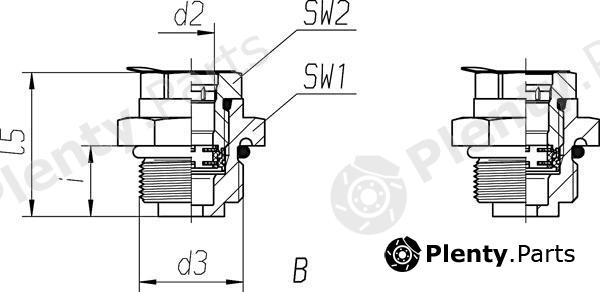 Genuine DAF part 1377781 Replacement part