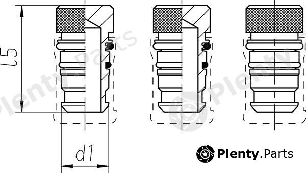 Genuine DAF part 1377783 Replacement part