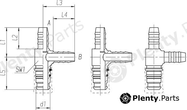 Genuine DAF part 1641302 Replacement part